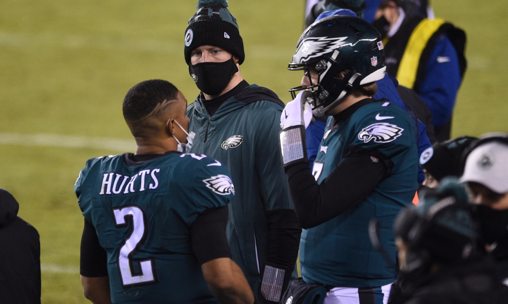 Jalen Hurts Reps Bama During Eagles Press Conference